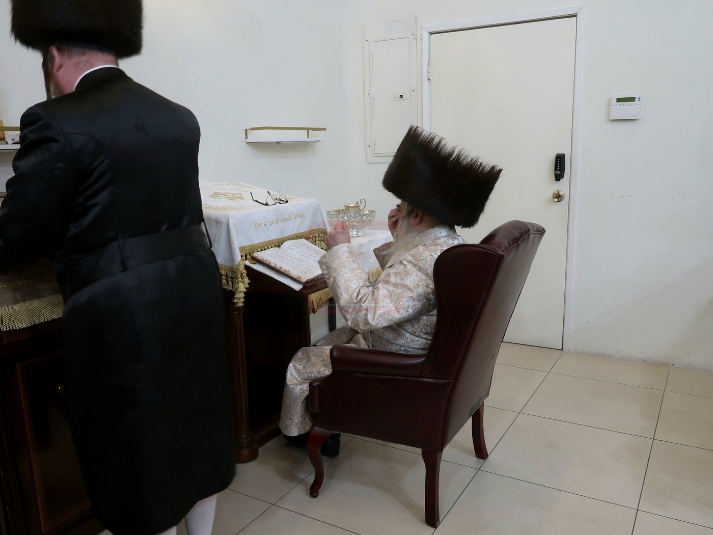 האדמו"ר מסאטמר במנוחה בפאלם ספרינגס 