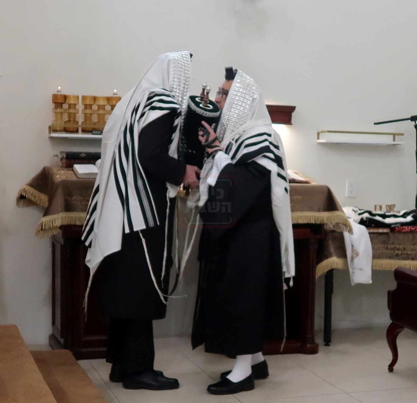 האדמו"ר מסאטמר במנוחה בפאלם ספרינגס 