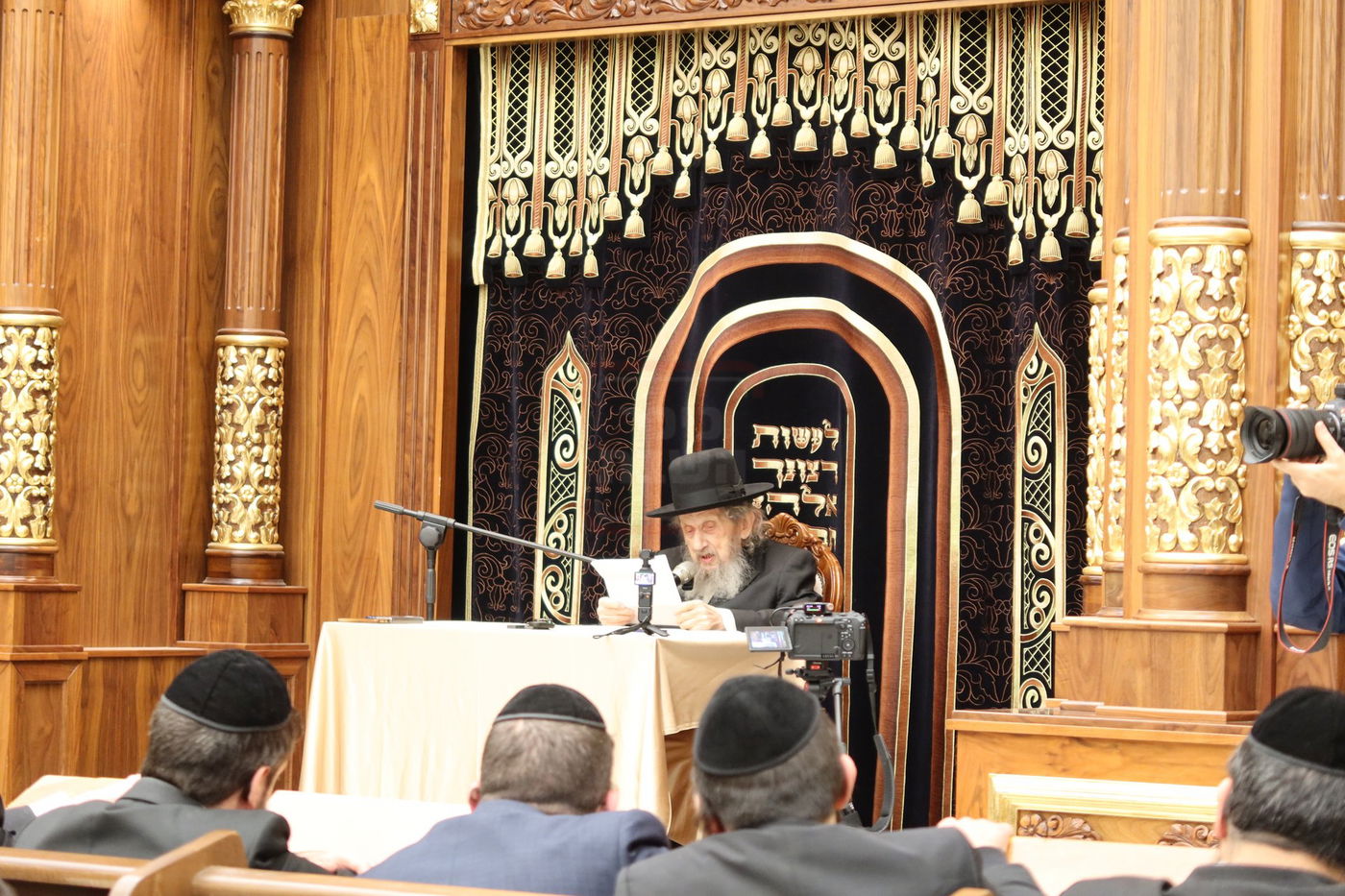 הגר"ד לנדו בישיבת 'משכנות התורה'