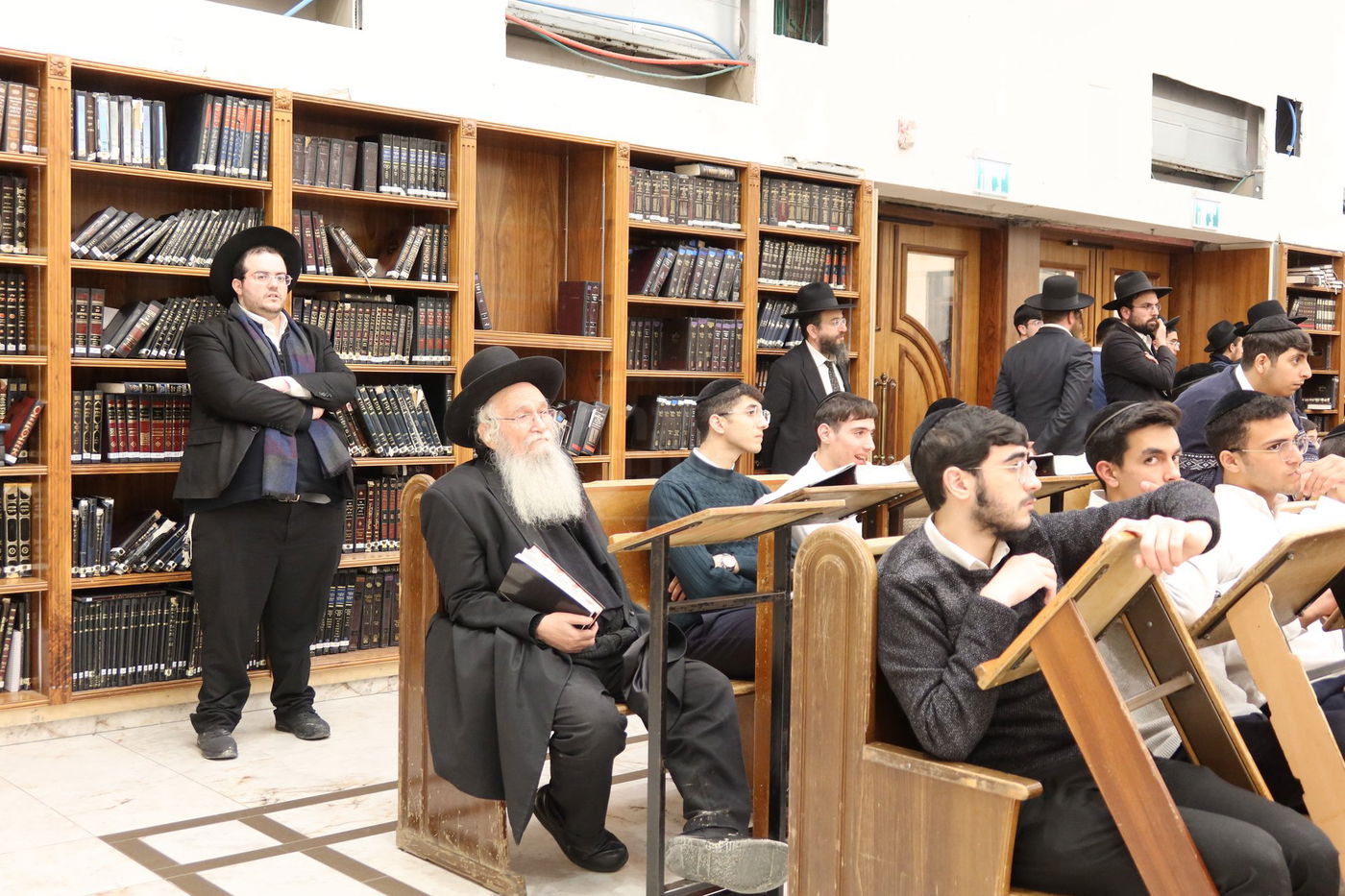 הגר"ד לנדו בישיבת 'משכנות התורה'