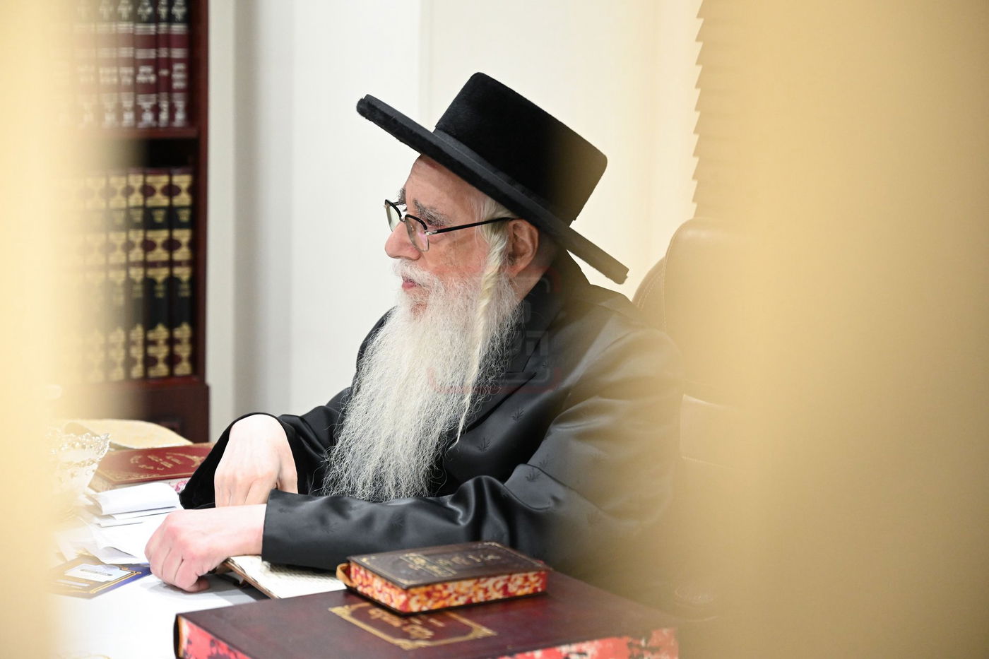 האדמו"ר מצאנז בביקור בלייקווד