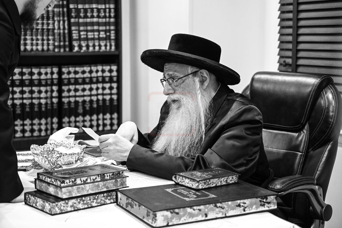 האדמו"ר מצאנז בביקור בלייקווד