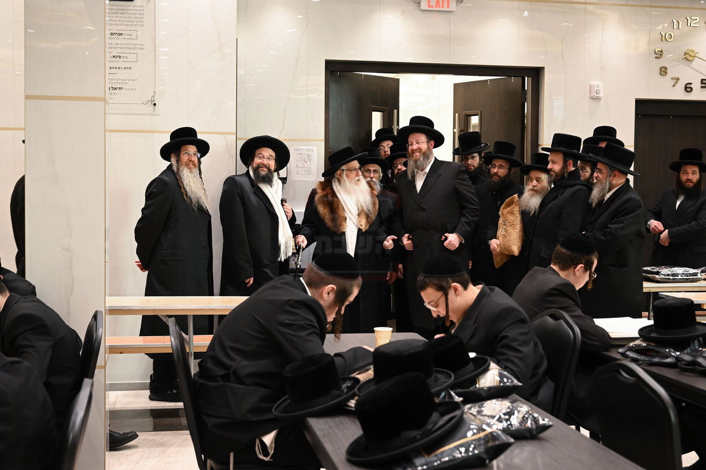 האדמו"ר מצאנז בביקור במונסי