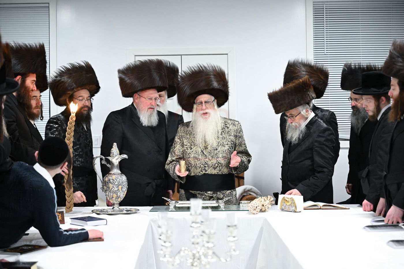 האדמו"ר מצאנז שבת במונסי