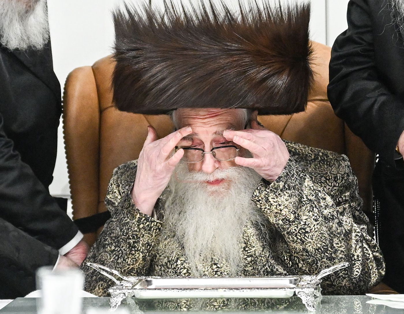 האדמו"ר מצאנז שבת במונסי