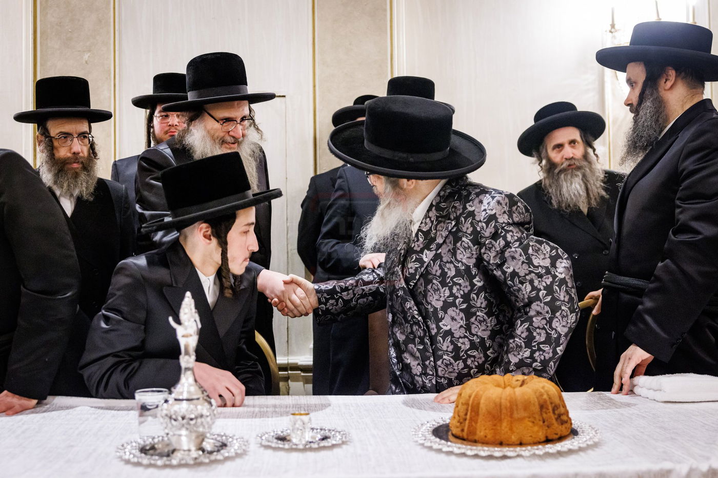 שמחת התנאים בבית סאטמאר - סיגוט - ספינקא - פאפא בארא פארק