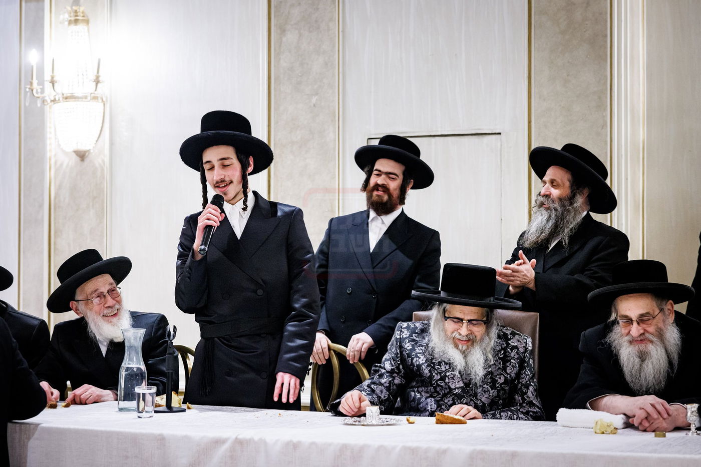 שמחת התנאים בבית סאטמאר - סיגוט - ספינקא - פאפא בארא פארק