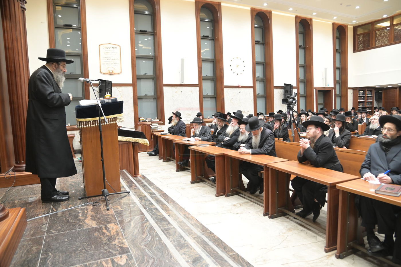 עצרת מספד להגאון רבי יוסף זאב פיינשטיין זצ"ל