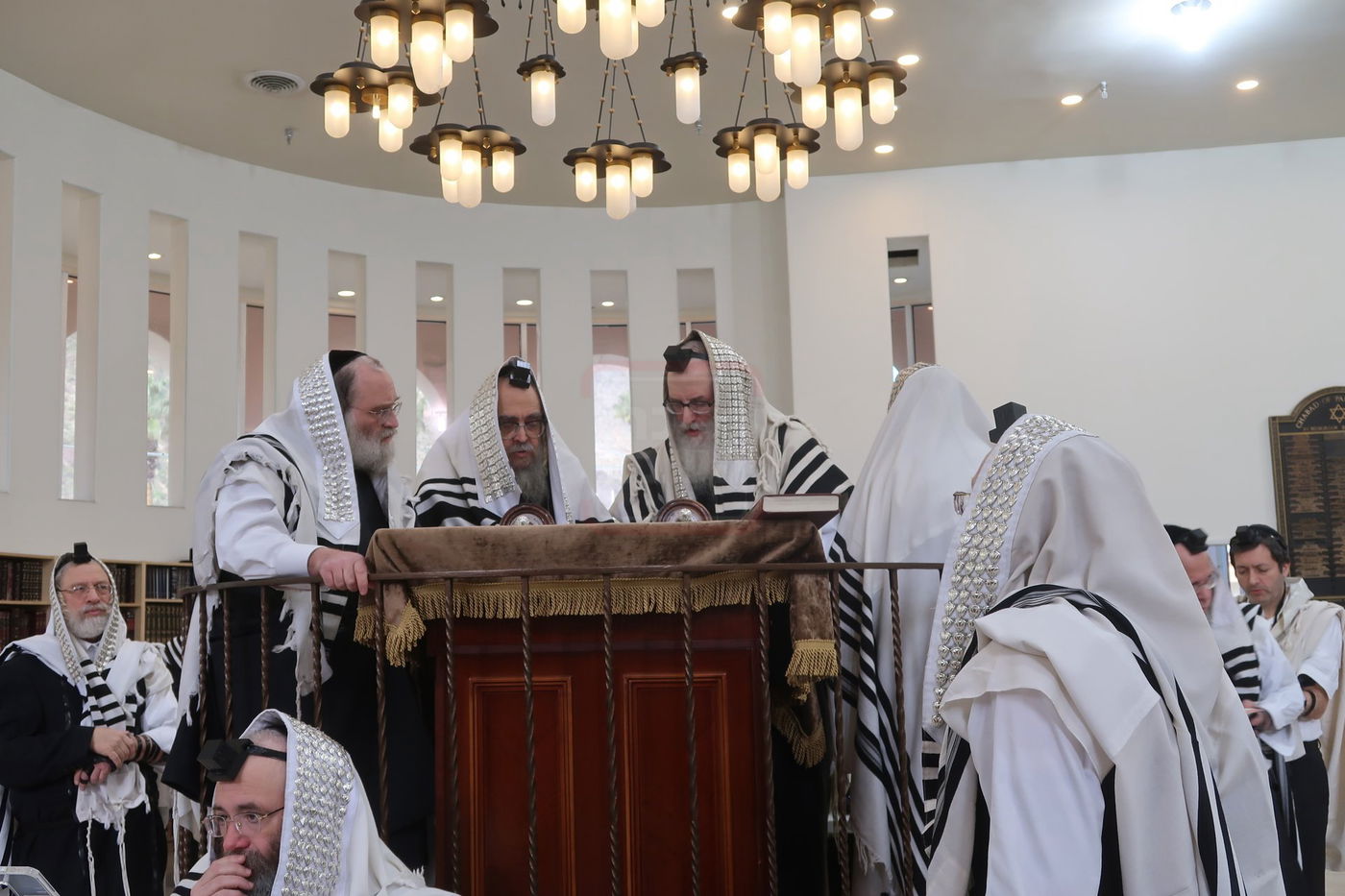 האדמו"ר מסאטמר במנוחה בפאלם ספרינגס