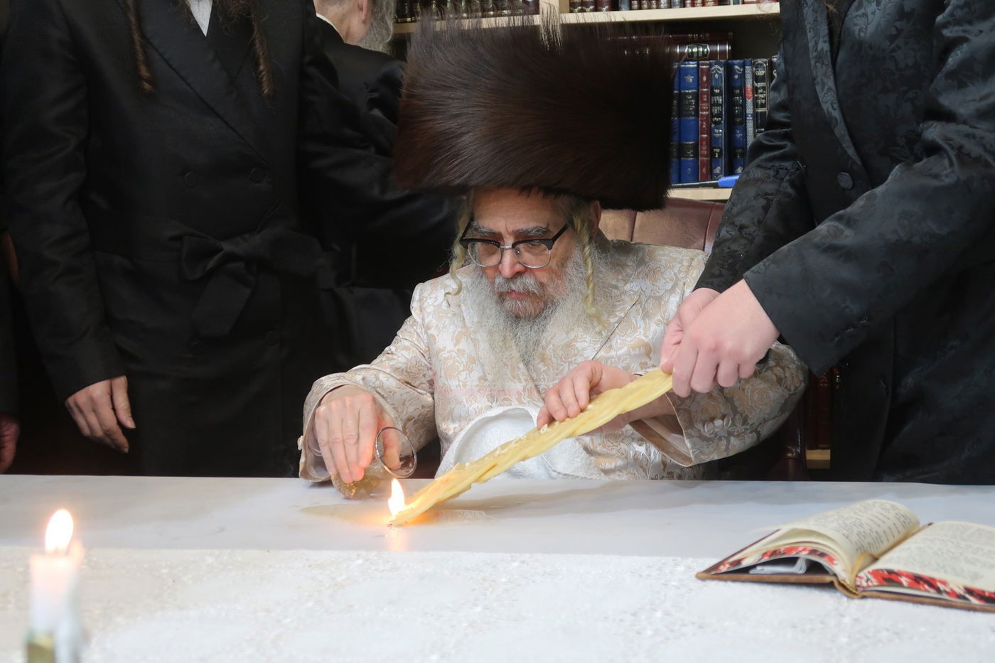 האדמו"ר מסאטמר במנוחה בפאלם ספרינגס