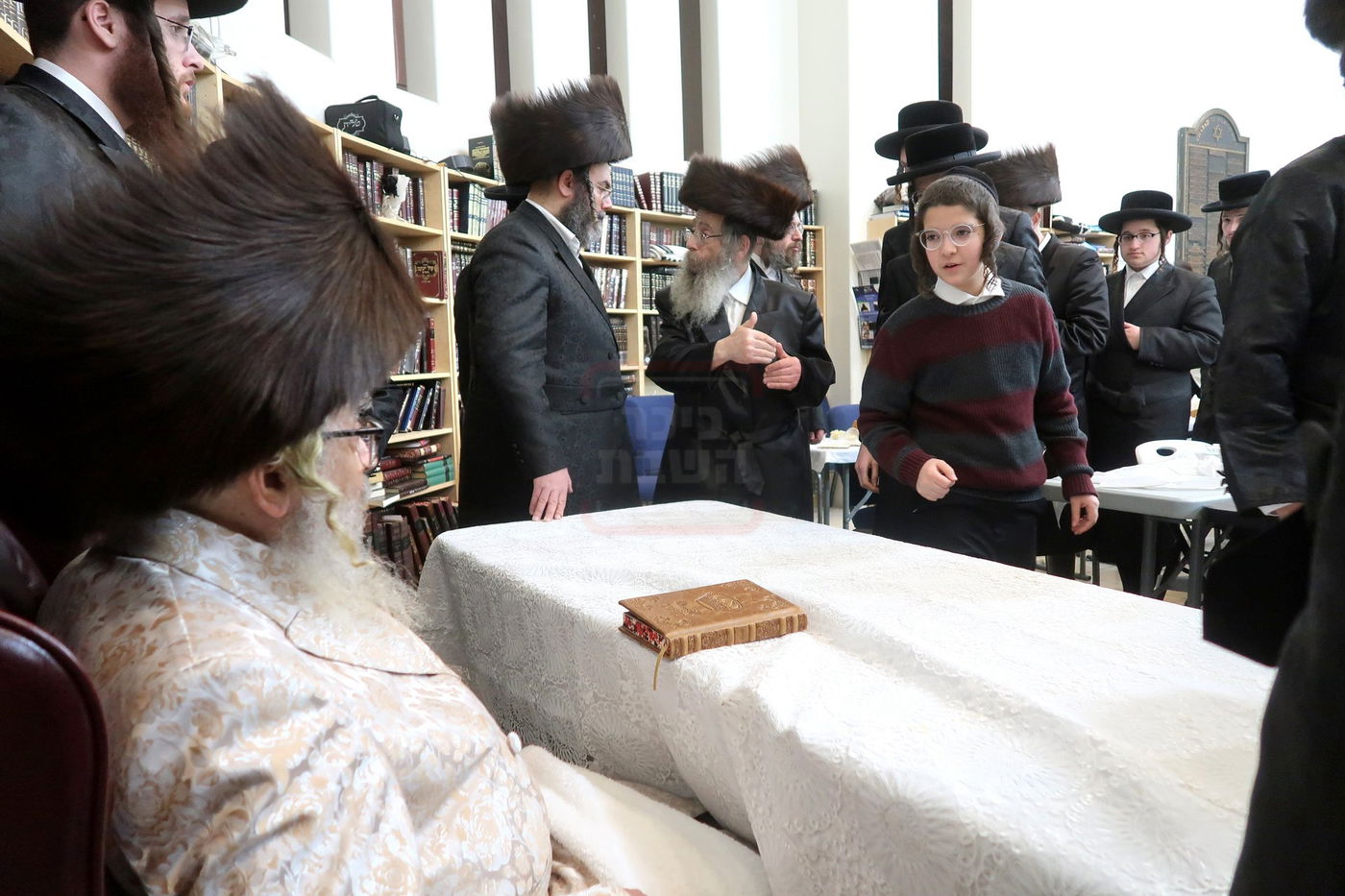 האדמו"ר מסאטמר במנוחה בפאלם ספרינגס