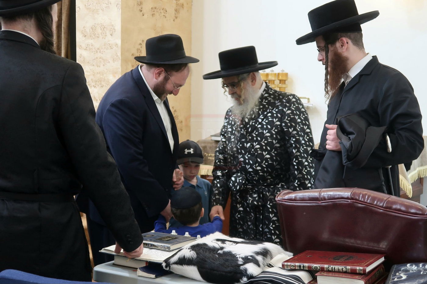 האדמו"ר מסאטמר במנוחה בפאלם ספרינגס