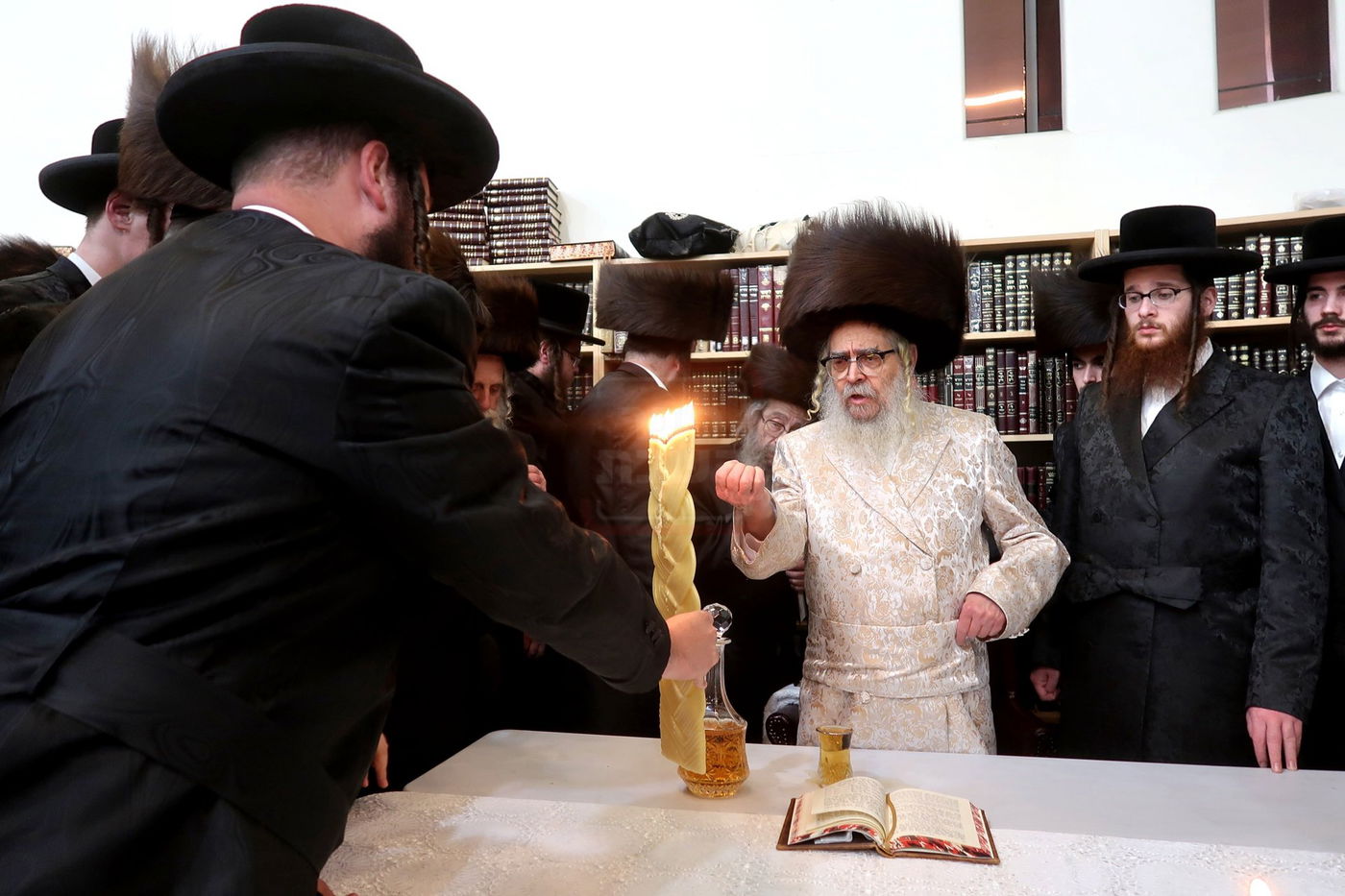 האדמו"ר מסאטמר במנוחה בפאלם ספרינגס