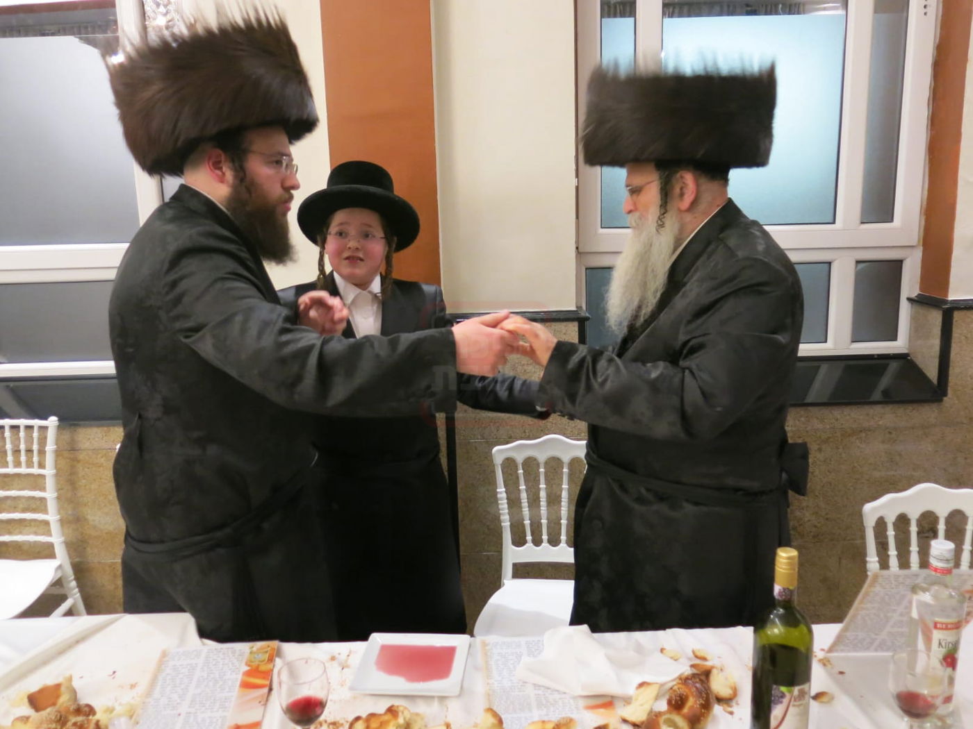 בר מצווה לנכד הגה"צ גאב"ד אנטווערפן 