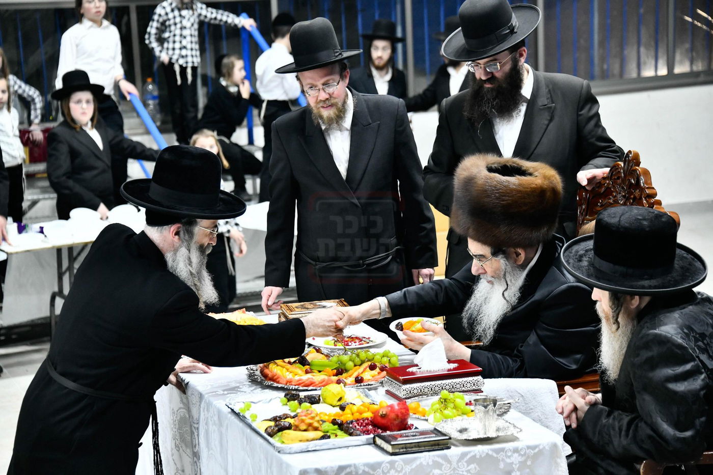 האדמו"ר מאלכסנדר בטיש ט"ו בשבט