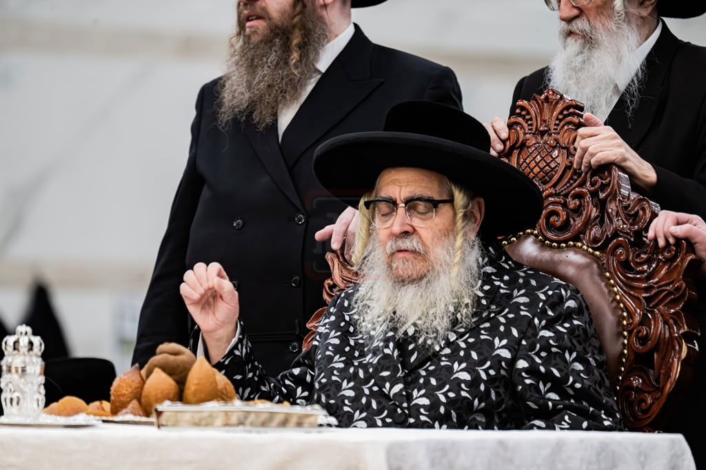 האדמו"ר מסאטמר בטיש ט"ו בשבט