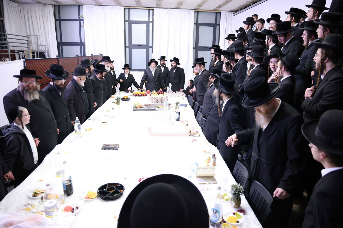 האדמו"ר מדינוב בטיש ט"ו בשבט