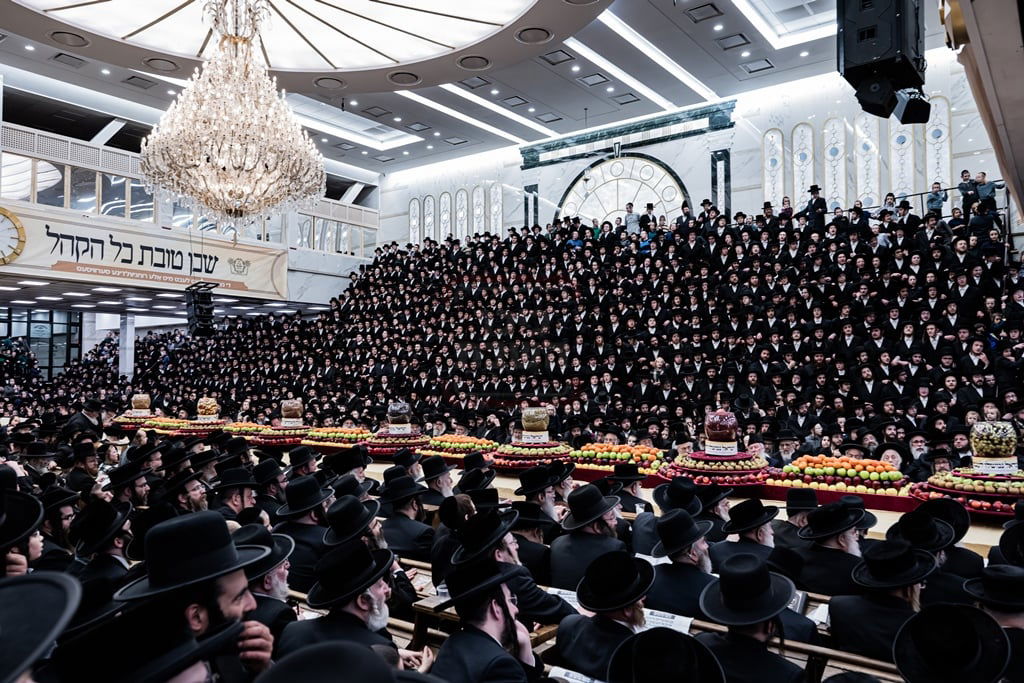 האדמו"ר מסאטמר בטיש ט"ו בשבט