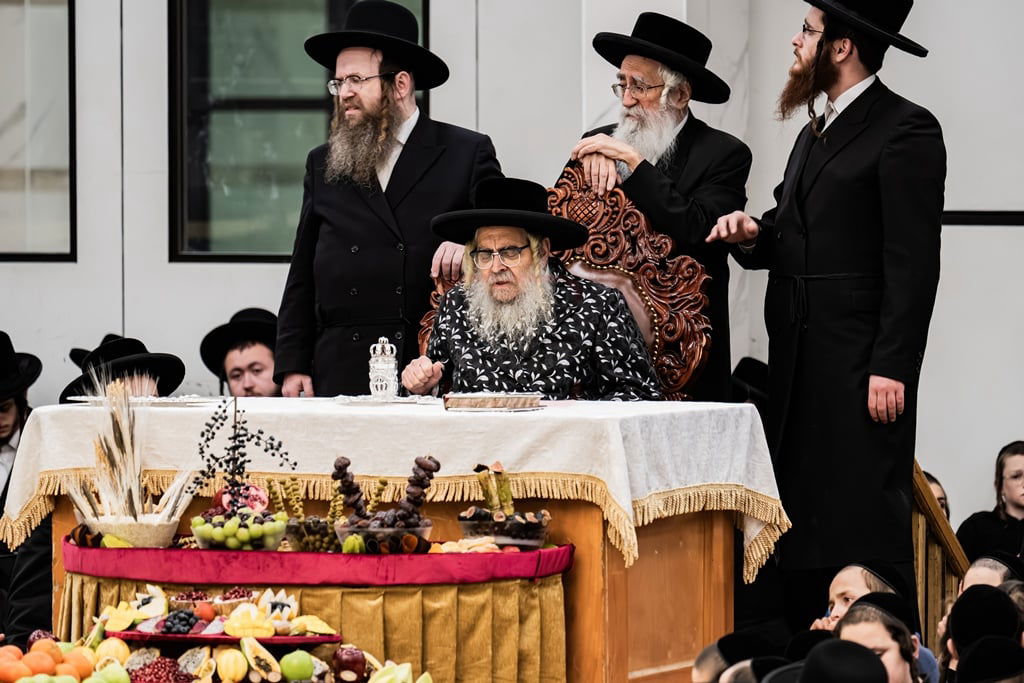 האדמו"ר מסאטמר בטיש ט"ו בשבט