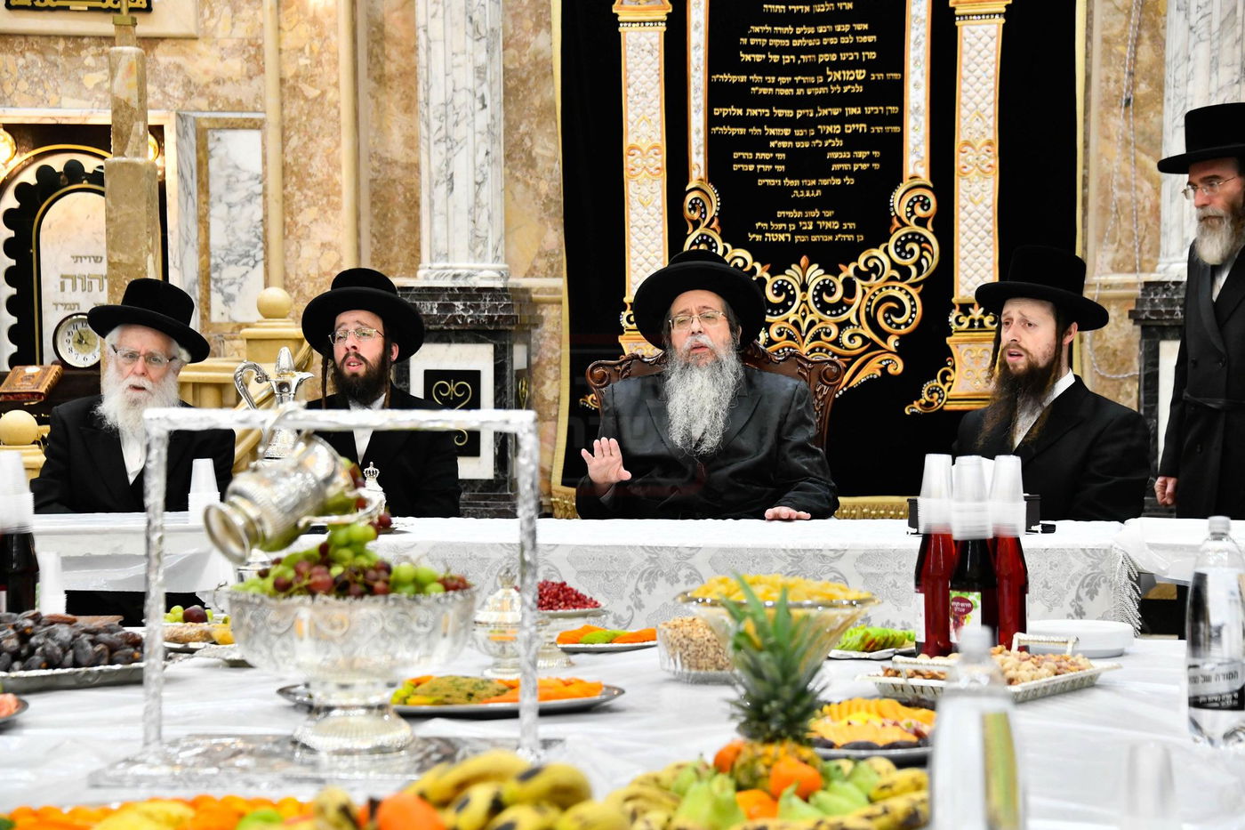 האדמו"ר משבט הלוי בטיש ט"ו בשבט