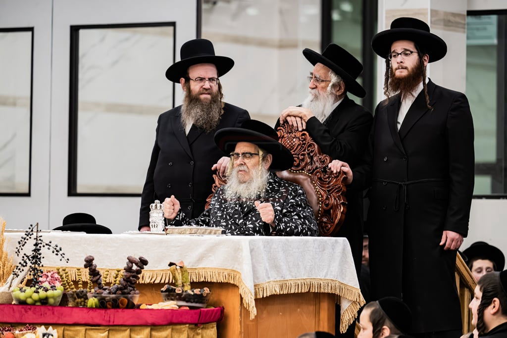 האדמו"ר מסאטמר בטיש ט"ו בשבט