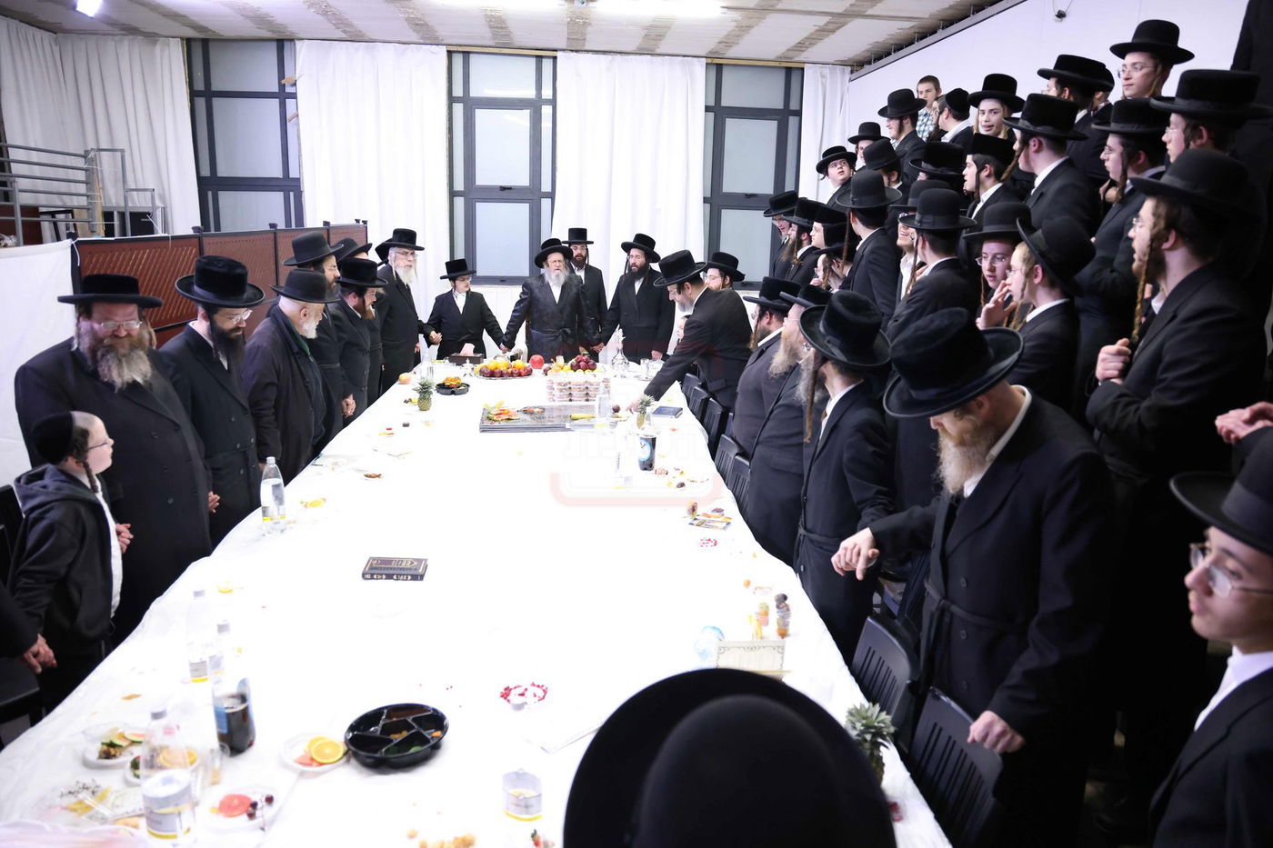 האדמו"ר מדינוב בטיש ט"ו בשבט