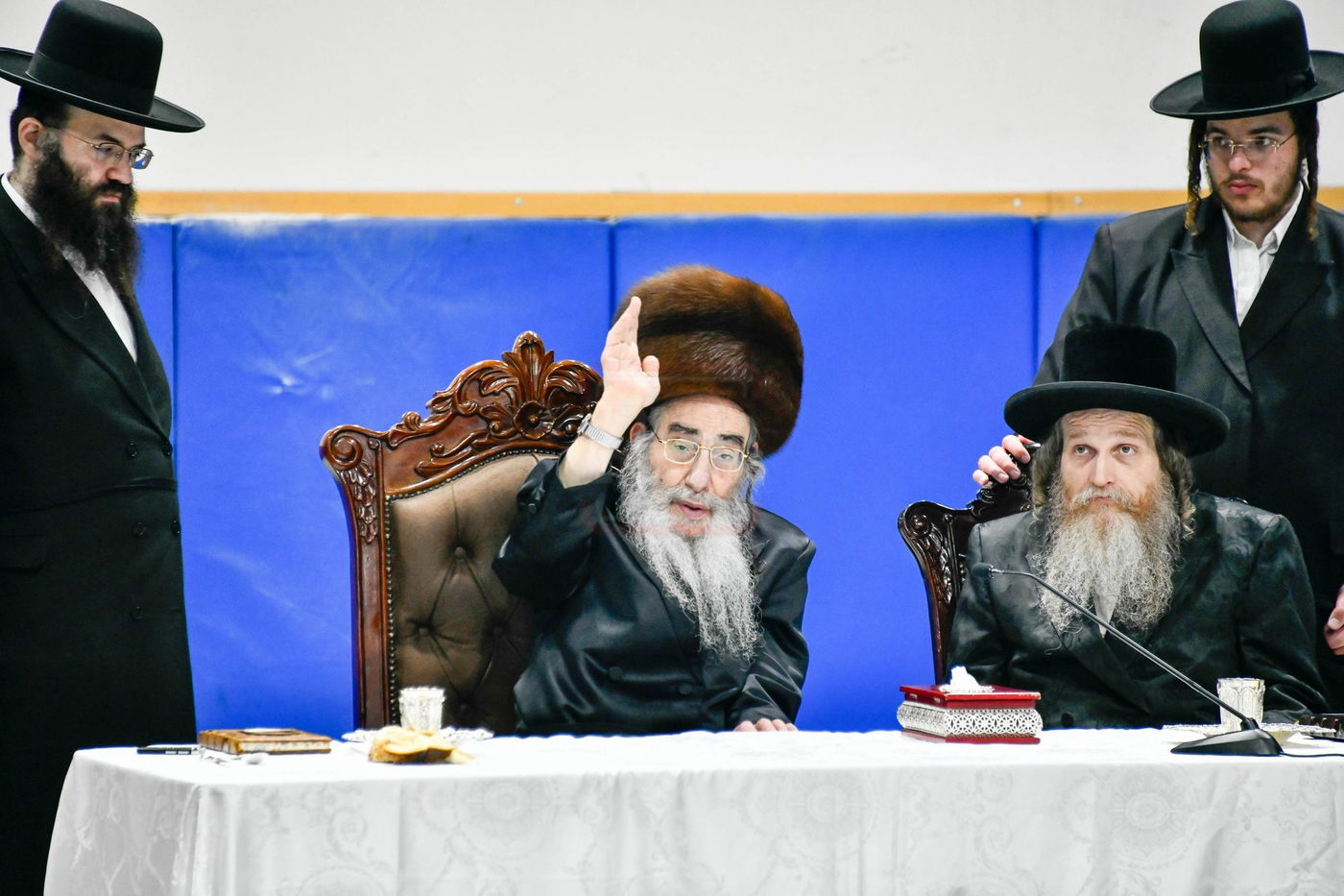 האדמו"ר מאלכסנדר בטיש ט"ו בשבט