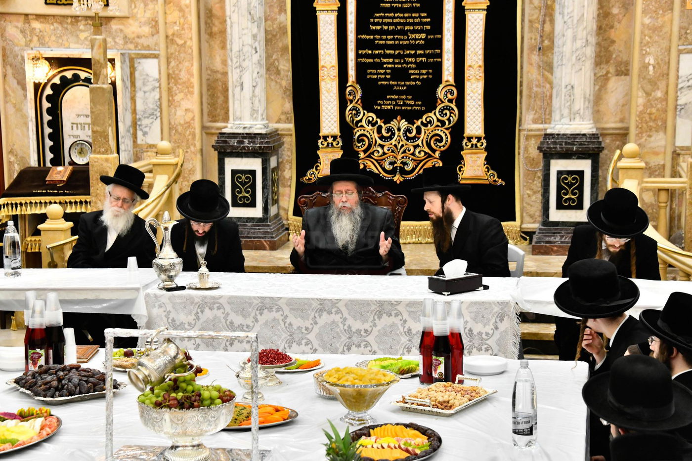 האדמו"ר משבט הלוי בטיש ט"ו בשבט