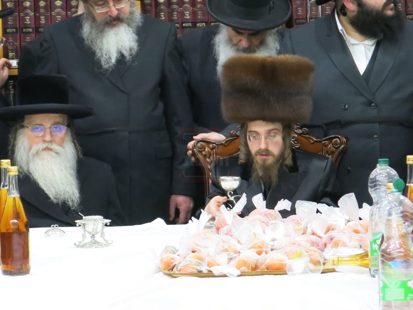 האדמו"ר מסאדיגורה בטיש ט"ו בשבט באנטווערפן