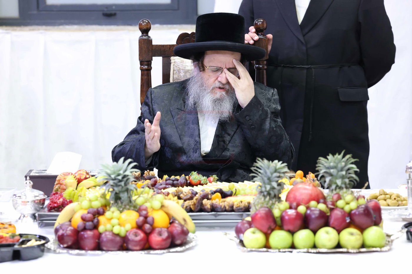 האדמו"ר מדינוב בטיש ט"ו בשבט