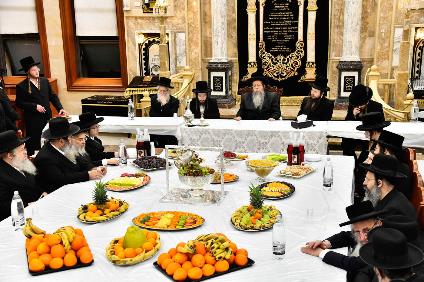 האדמו"ר משבט הלוי בטיש ט"ו בשבט