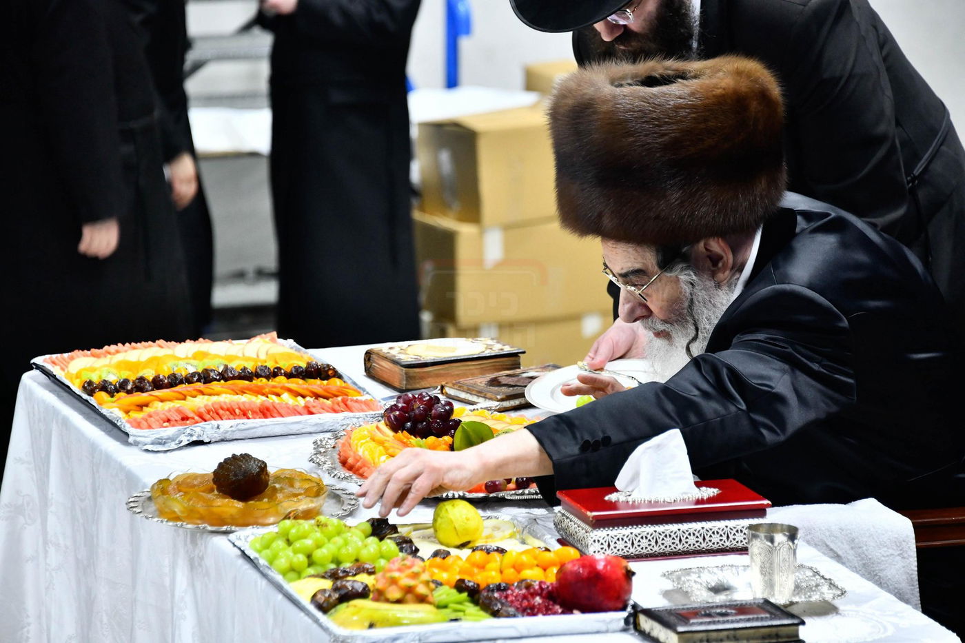 האדמו"ר מאלכסנדר בטיש ט"ו בשבט