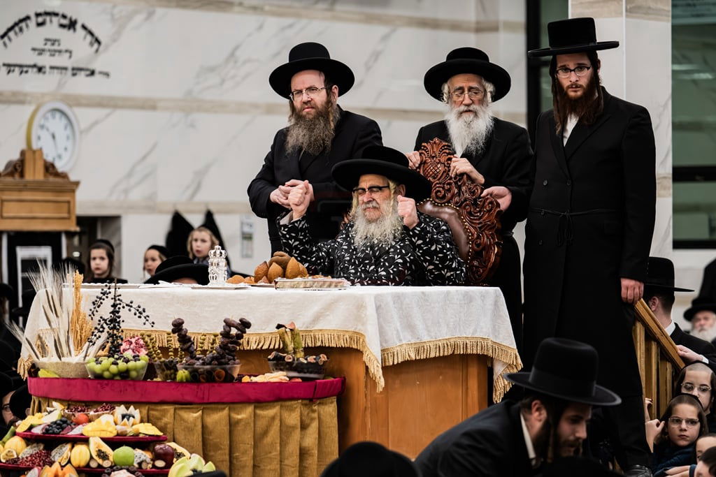 האדמו"ר מסאטמר בטיש ט"ו בשבט