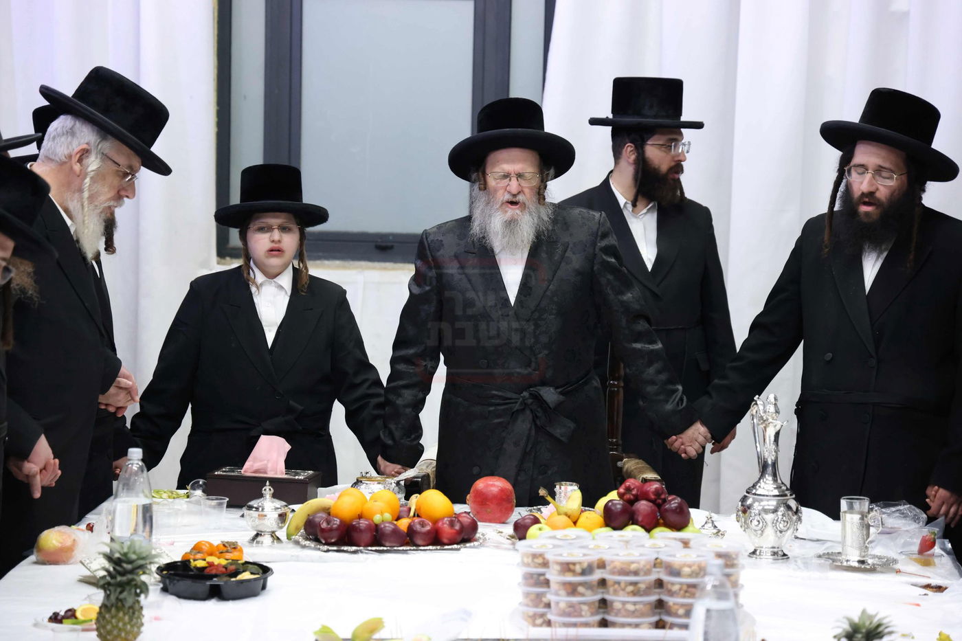 האדמו"ר מדינוב בטיש ט"ו בשבט