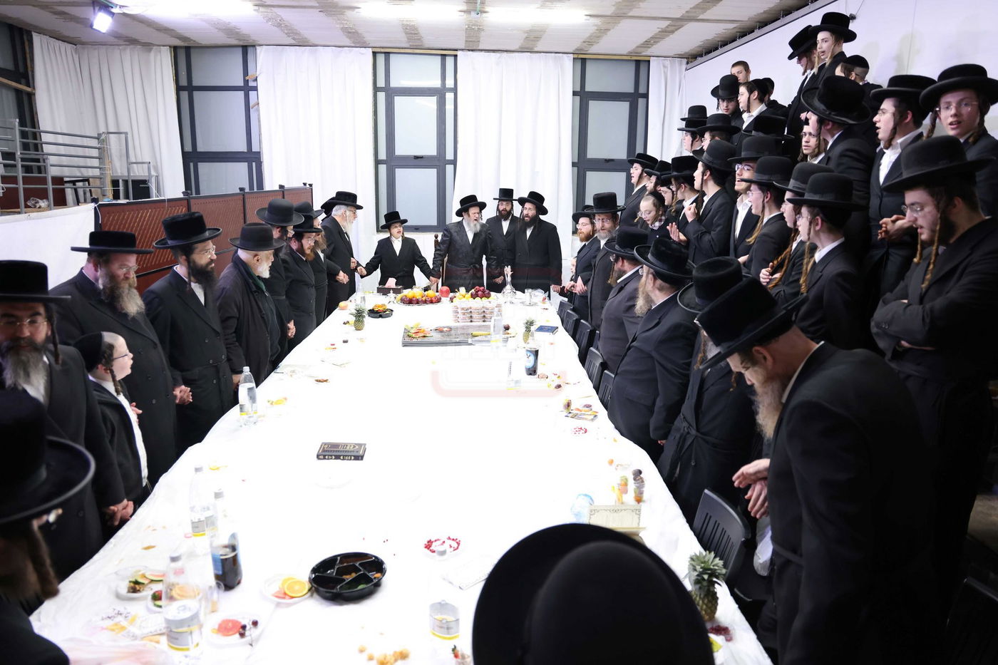 האדמו"ר מדינוב בטיש ט"ו בשבט