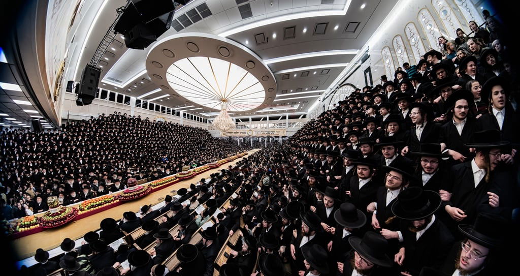 האדמו"ר מסאטמר בטיש ט"ו בשבט