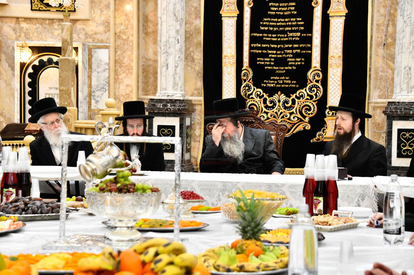 האדמו"ר משבט הלוי בטיש ט"ו בשבט