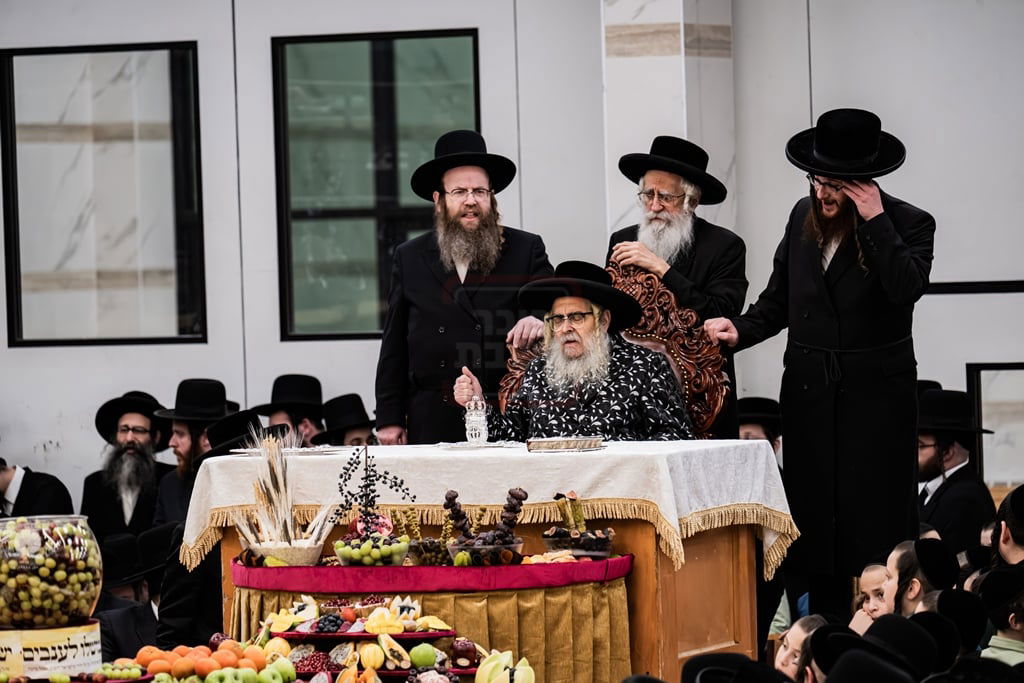 האדמו"ר מסאטמר בטיש ט"ו בשבט