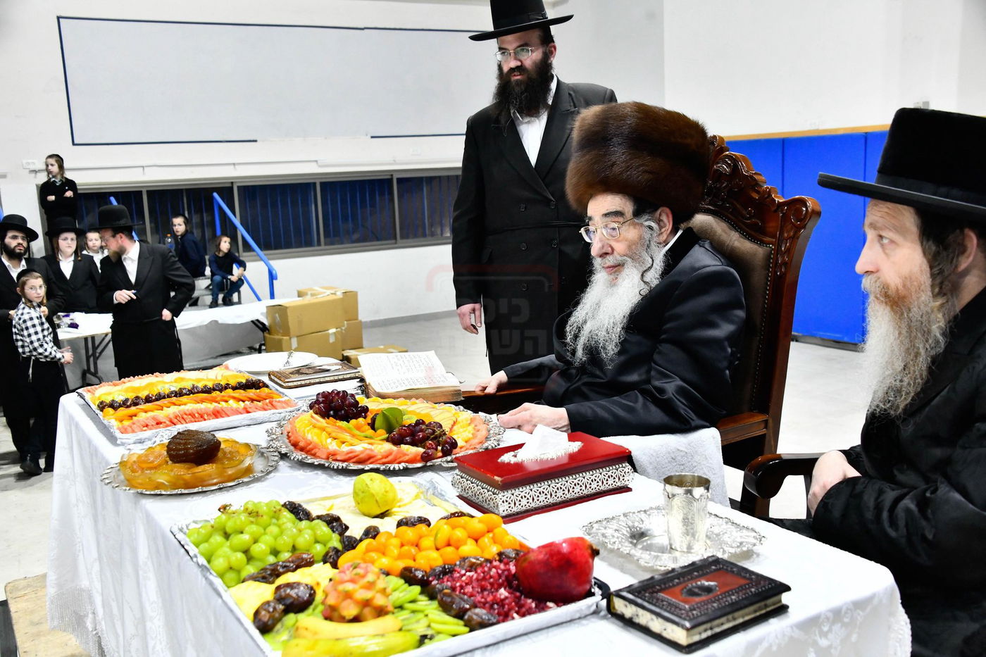 האדמו"ר מאלכסנדר בטיש ט"ו בשבט