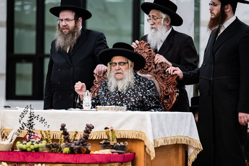 האדמו"ר מסאטמר בטיש ט"ו בשבט