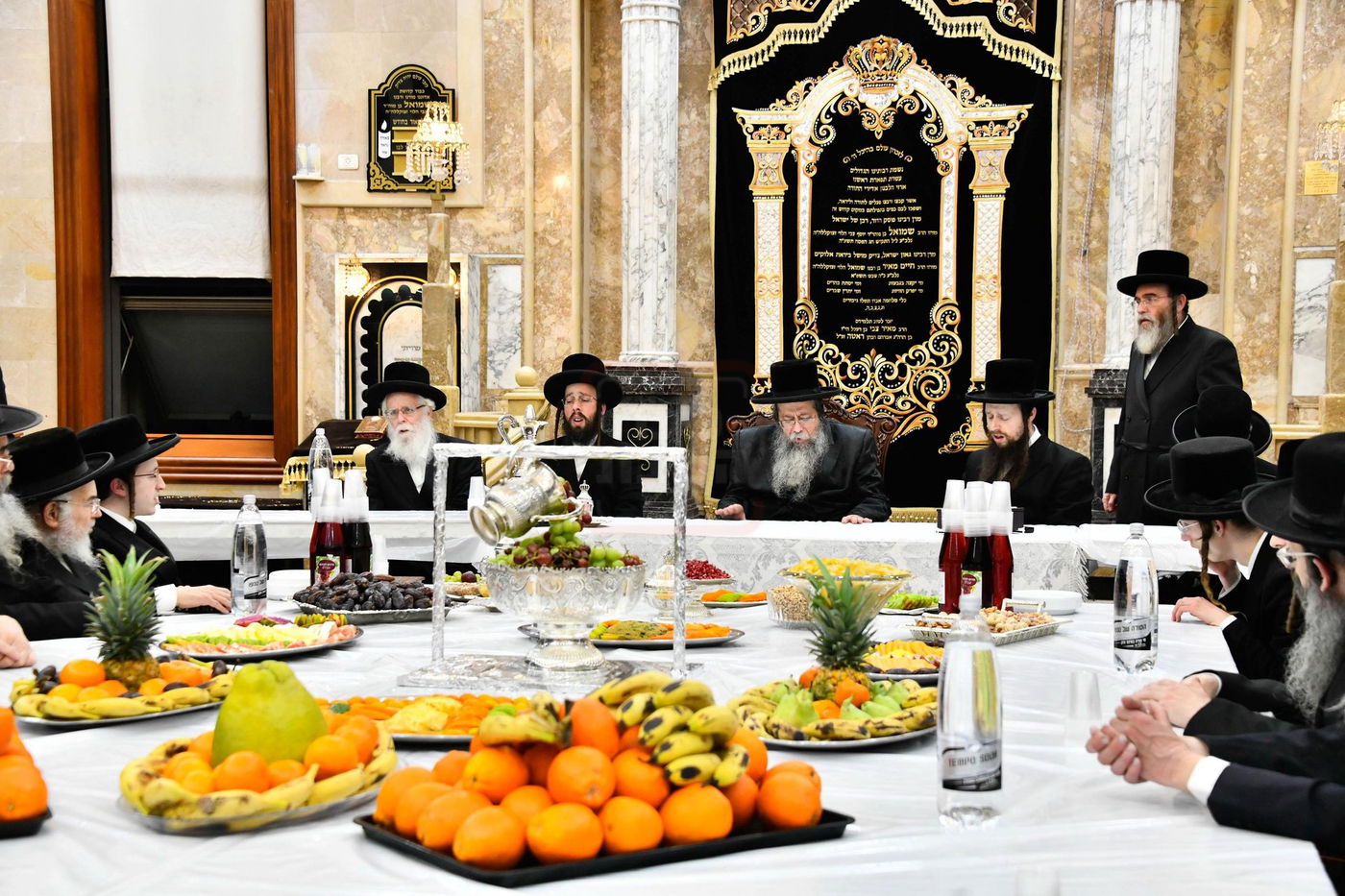 האדמו"ר משבט הלוי בטיש ט"ו בשבט