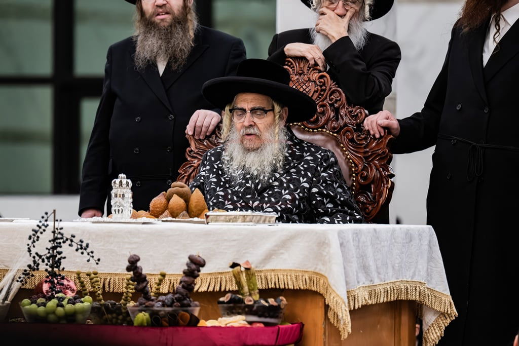 האדמו"ר מסאטמר בטיש ט"ו בשבט