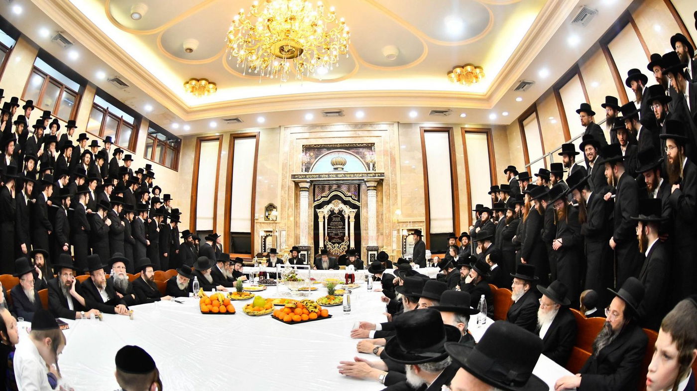 האדמו"ר משבט הלוי בטיש ט"ו בשבט