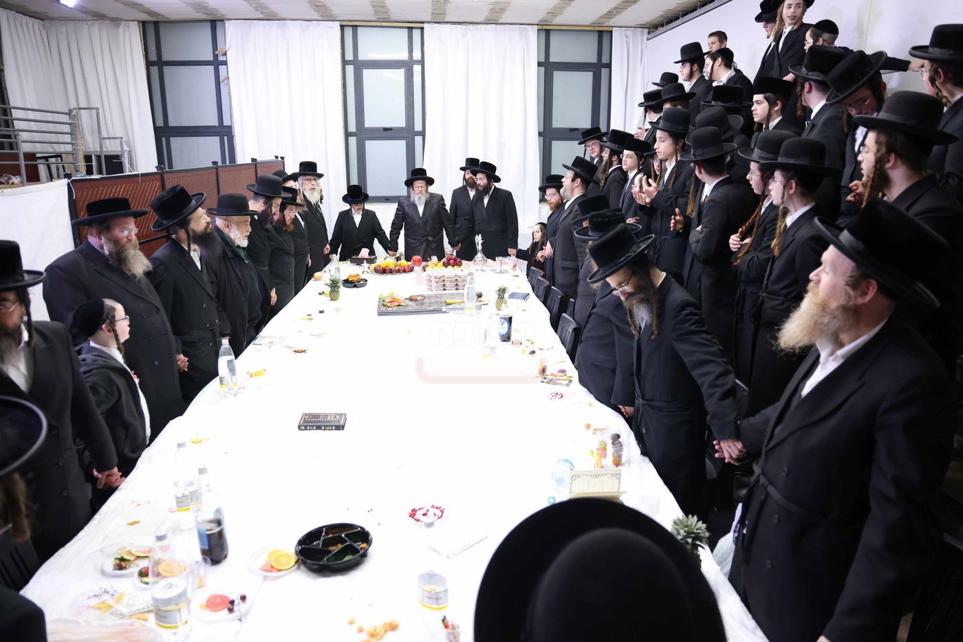 האדמו"ר מדינוב בטיש ט"ו בשבט