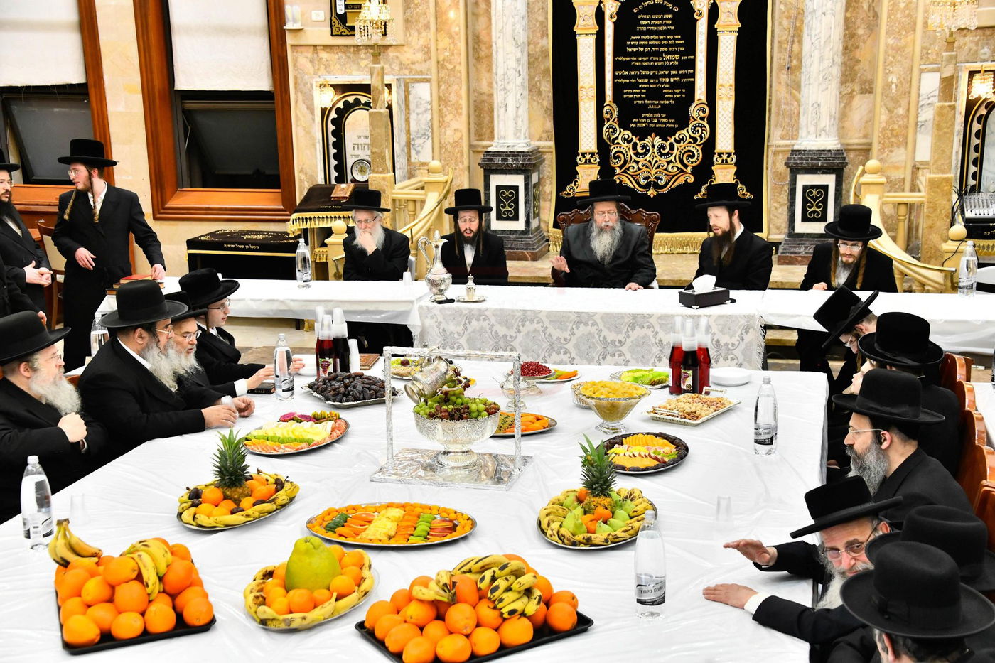 האדמו"ר משבט הלוי בטיש ט"ו בשבט