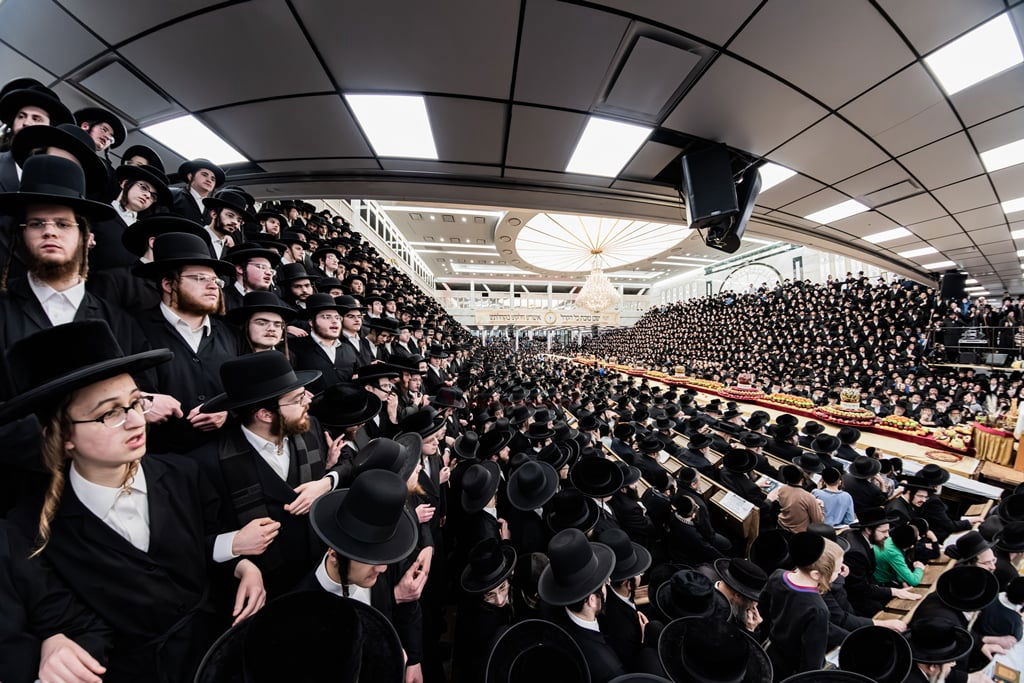 האדמו"ר מסאטמר בטיש ט"ו בשבט