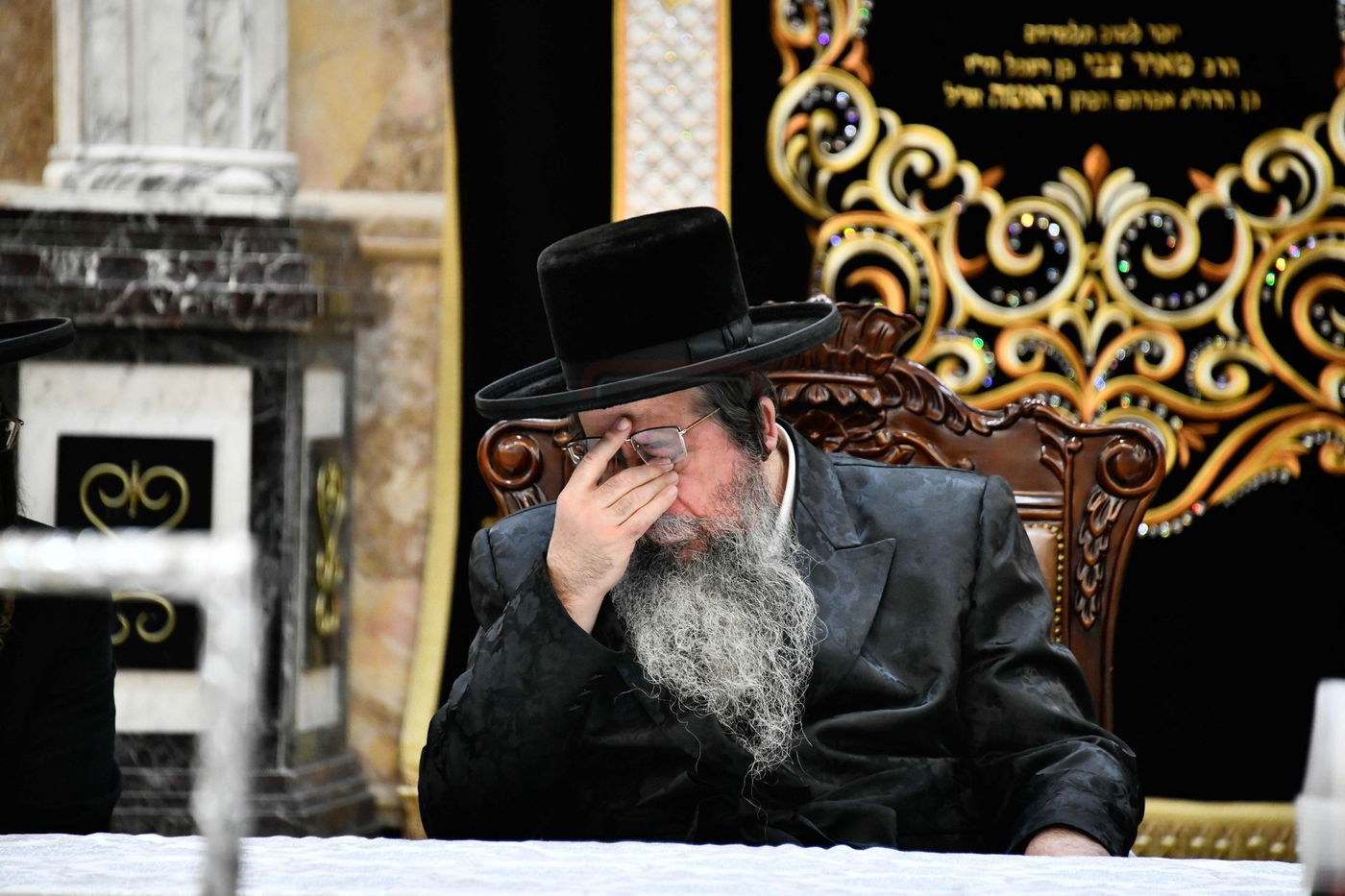 האדמו"ר משבט הלוי בטיש ט"ו בשבט