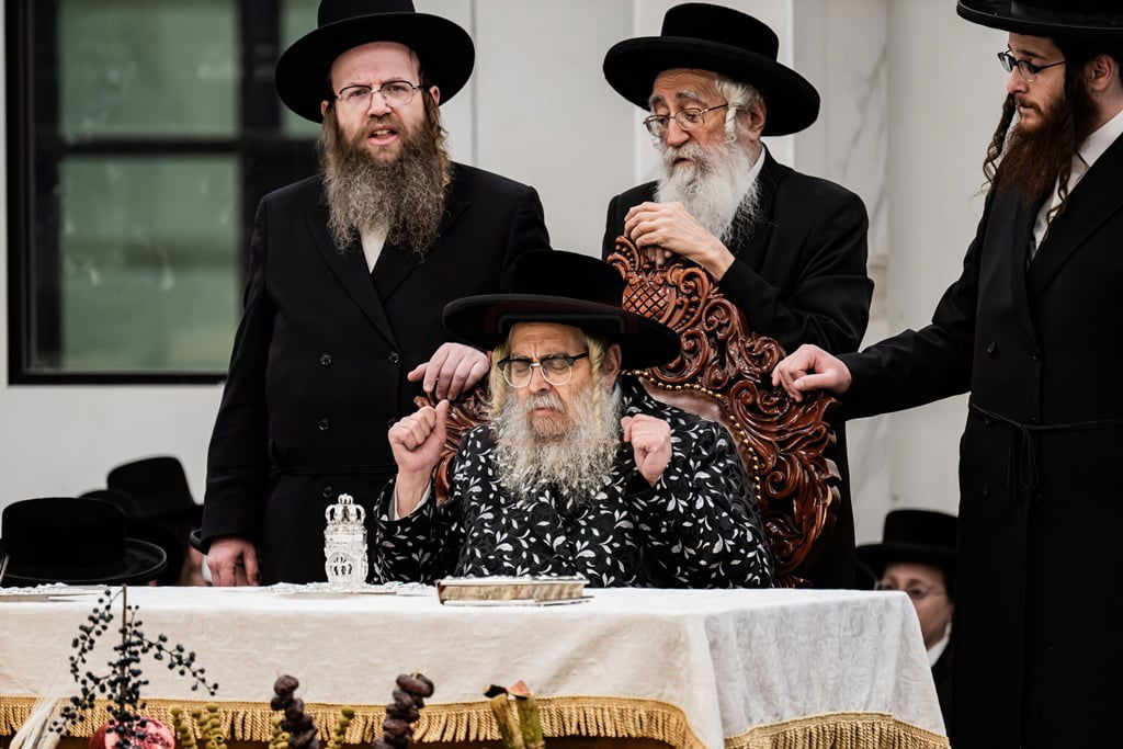 האדמו"ר מסאטמר בטיש ט"ו בשבט