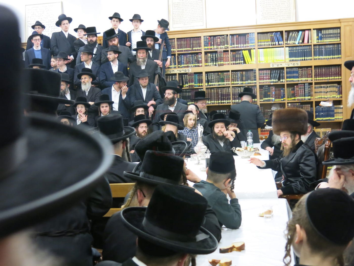 האדמו"ר מסאדיגורה בטיש ט"ו בשבט באנטווערפן