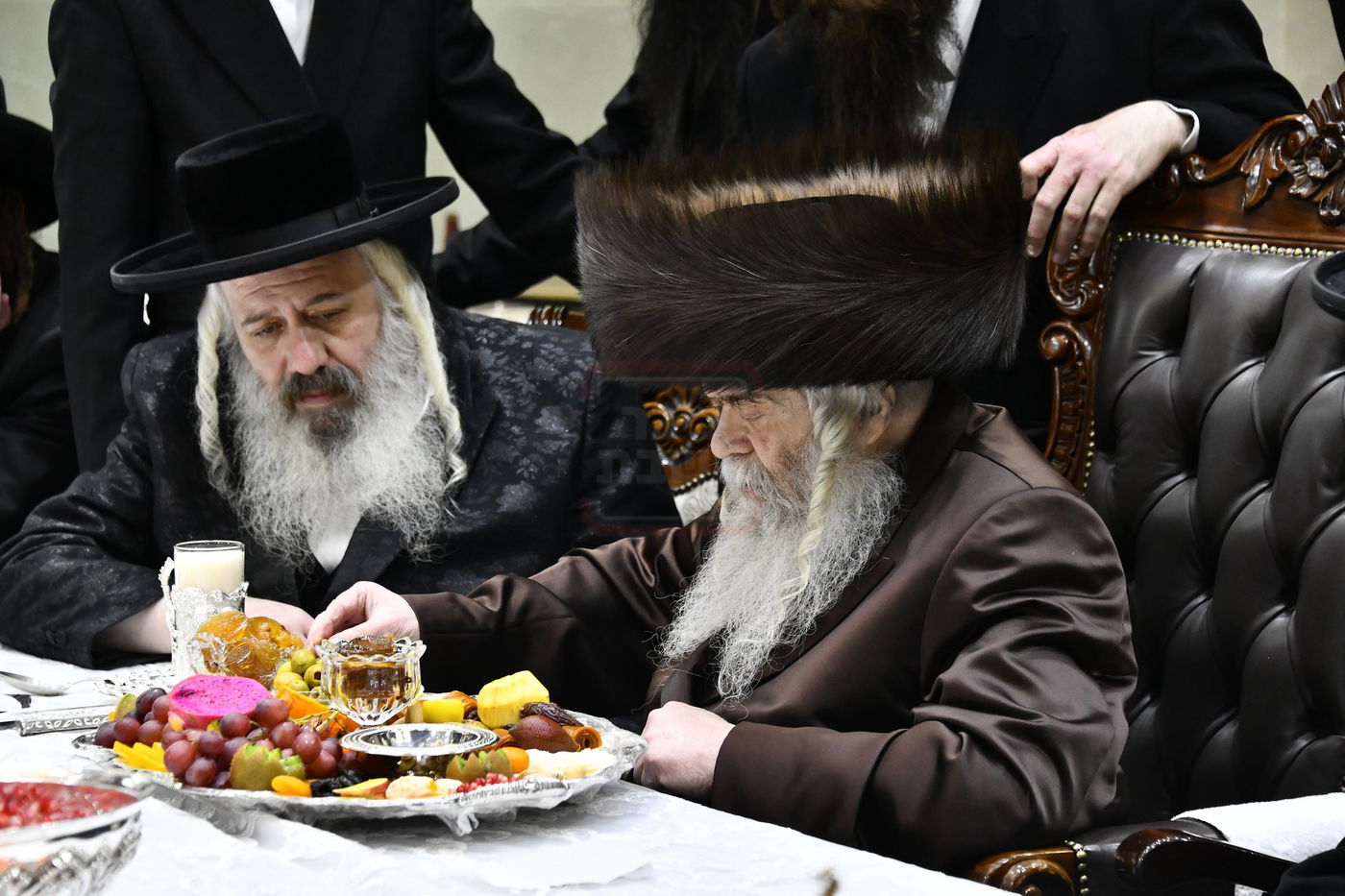 האדמו"ר מקרעטשניף י-ם בשלחה"ט לרגל ט"ו בשבט